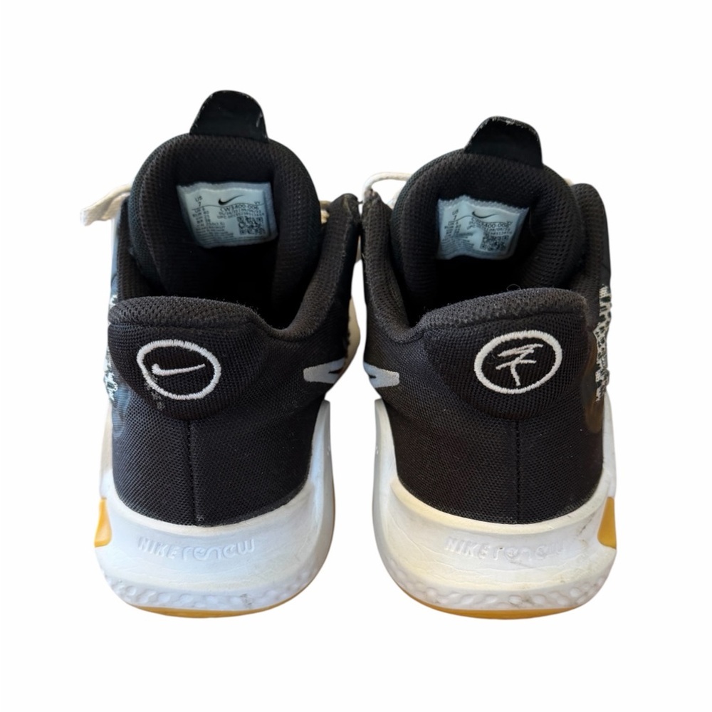 Nike KD Black and White Basketball Shoes Men’s 7 - Picture 3 of 7